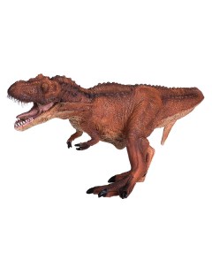Фигурка Тираннозавр красный охотящийся AMD4029 Konik kids