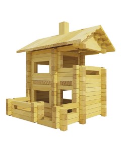 Конструктор деревянный Разборный домик 4 Лесовичок