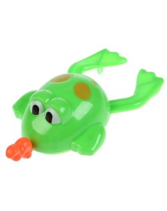Заводная игрушка для ванны Лягушка с гусеничкой на блистере Умка