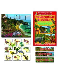 Настольная игра Растения и животные субтропических лесов тропиков и саванн Радуга игр