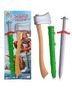 Оружие игрушечное викинга топор меч Свсд