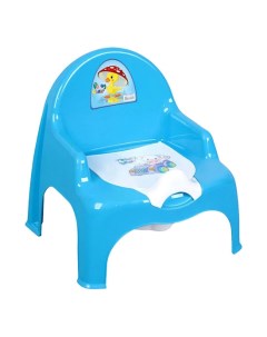 Горшок стульчик детский 11102 голубой Dunya plastik