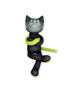Мягкая игрушка антистресс Кот Яркий зеленый Штучки, к которым тянутся ручки