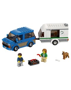 Конструктор City Great Vehicles Фургон и дом на колёсах 60117 Lego