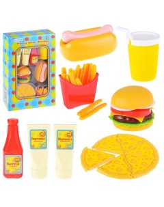 Набор игрушечных продуктов Стром Фастфуд детский игровой Совтехстром