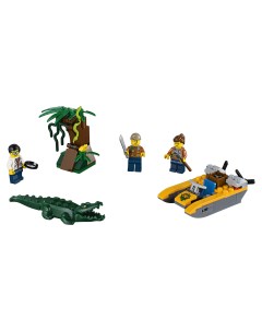 Конструктор City Jungle Explorers Набор Джунгли для начинающих 60157 Lego