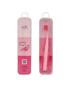 Зубная щетка VOC Kids Soft розовая 0 Vital oral care