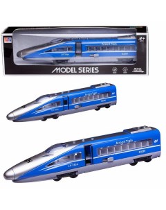 Поезд скоростной инерционный синий Abtoys