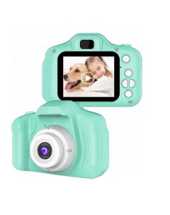 Детский цифровой мини фотоаппарат Цвет Бирюзовый Nobrand