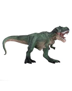 Фигурка Тираннозавр зелёный охотящийся Konik
