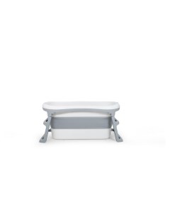 Большая детская складная ванна Extra large infant folding bathtub серая Ifam