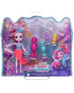 Кукла Mattel с 3 мя зверушками 3 Enchantimals