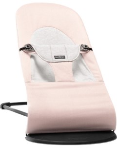 Кресло шезлонг Balance Soft Cotton Jersey Light Pink Grey 0050 89 Babybjorn