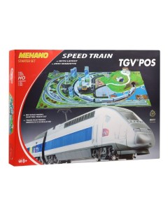 Железная дорога TGV POS с ландшафтом Mehano