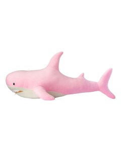 Мягкая игрушка Акула розовая 45 см Дивале