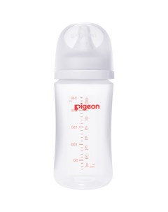 Бутылочка для кормления 240мл PP Pigeon