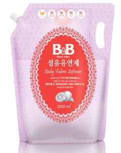 Кондиционер для стирки детского белья с ароматом бергамота и грейпфрута мягкая упаковка B&b