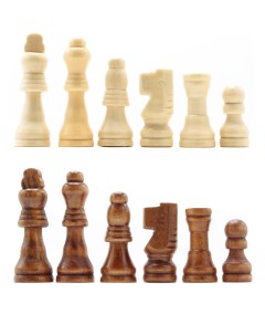 Шахматные фигуры деревянные маленькие Фабрика игр