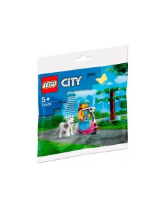 Конструктор City 30639 Парк для собак и самокат Lego