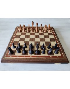 Шахматы этюд орех средние с утяжелением nh2m Lavochkashop