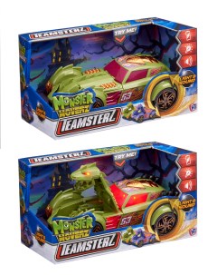 Игрушечная машинка Teamsterz Monster Moverz Dino зеленая 1417113 Hti