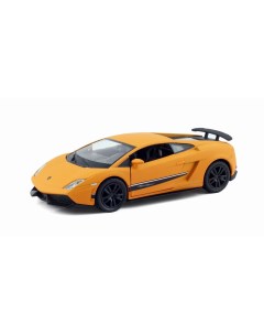 Машина металлическая RMZ City 1 32 Lamborghini Gallardo LP570 оранжевый матовый цвет Uni fortune