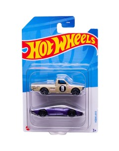 Набор машинок Hot Wheels упаковка из 2 х штук 24 Mattel