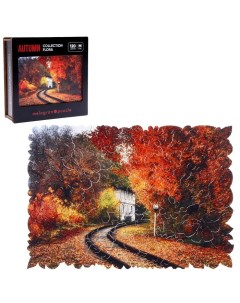 Пазл фигурный Осень 120 деталей 20 2x28 8 см Melograno puzzle