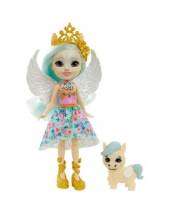 Кукла Enchantimals Паолина Пегасус с питомцем Вингли FNH22 Пегас Mattel