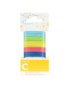 Резинки для волос детские цветные 20 шт Cosmia
