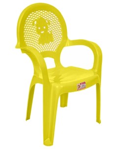 DUNYA Детский стульчик Желтый Dunya plastik