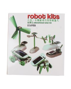 Конструктор на солнечной батарее Robot kits 6 в 1 ROBK Bradex