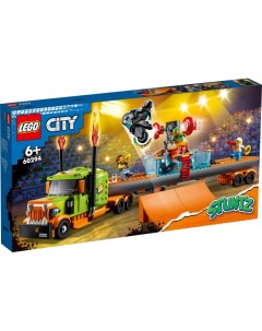 Конструктор City Грузовик для шоу каскадёров 60294 Lego