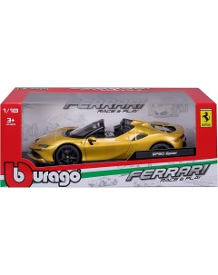Машинка металлическая 1 18 Ferrari SF90 Spider 18 16016 Bburago