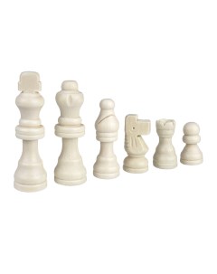 Шахматные фигуры деревянные с подложкой 6 4 см Partida