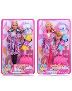 Кукла 8477 с аксессуарами в коробке Defa lucy