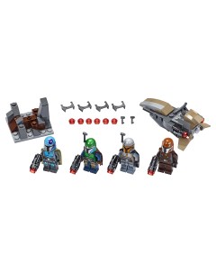 Конструктор Star Wars Mandalorian 75267 Боевой набор мандалорцы Lego