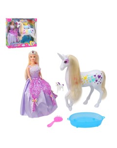 Кукла Компания друзей принцесса и семья единорогов с аксессуарами JB0210116 Amore bello