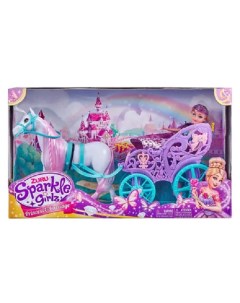 Кукла Sparkle Girlz Принцесса на карете Zuru