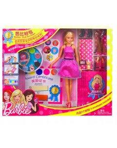 Кукла Розовое платье аксессуары FGC38 Barbie