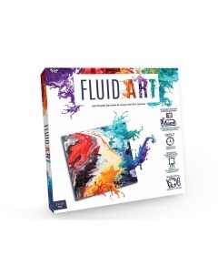 Набор для творчества Fluid Art 4 FA 01 03 Danko toys