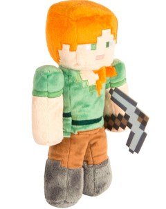 Мягкая игрушка Алекс с киркой Minecraft 30 см Starfriend