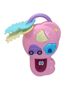 Развивающая игрушка Волшебный ключ розовый со светом и звуком Pituso