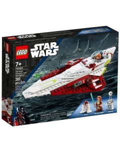 Конструктор Star Wars Джедайский истребитель Оби Вана Кеноби 282 детали 75333 Lego