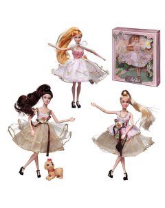 Кукла Junfa Atinil Весенняя свежесть в бледно розовом платье 28см Junfa toys