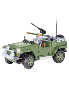 Конструктор пластиковый Военный Jeep Wrangler Джип Вранглер Cobi