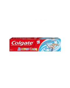 Детская зубная паста Доктор Заяц со вкусом жвачки 66 мл Colgate
