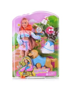 Кукла 8485 с аксессуарами в коробке Defa lucy