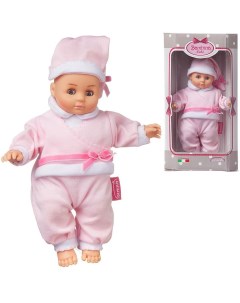 Кукла Bambina Bebe Пупс в розовом костюмчике 20 см BD1651 M37 w 4 Dimian