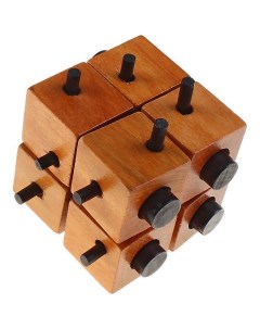 Деревянная головоломка Куб Деметры Nobrand